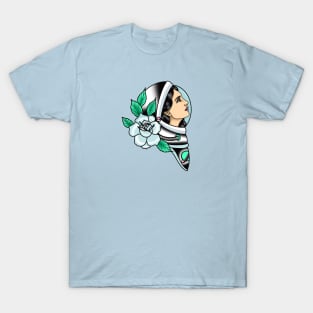 Astronaut and Rose T-Shirt